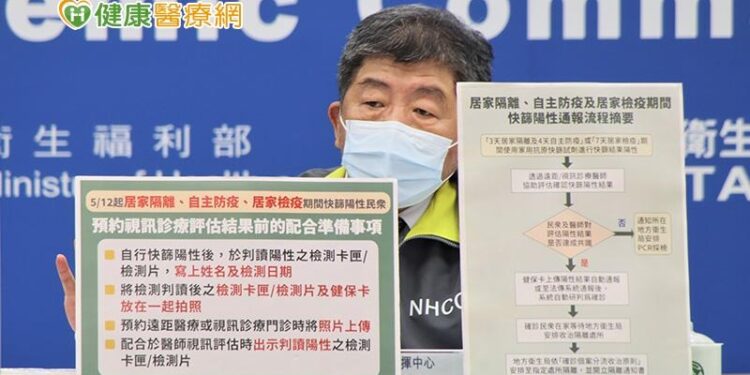 本土+57216 陳時中宣布:3類人「快篩陽即確診」通報流程