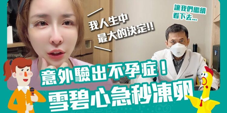 網紅藝人瘋凍卵 生育保險超前部署Feat.王伊蕾醫師